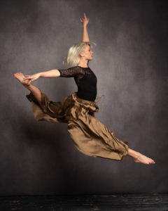 ballet dancer in studio shoot by Portrait photographer Preston